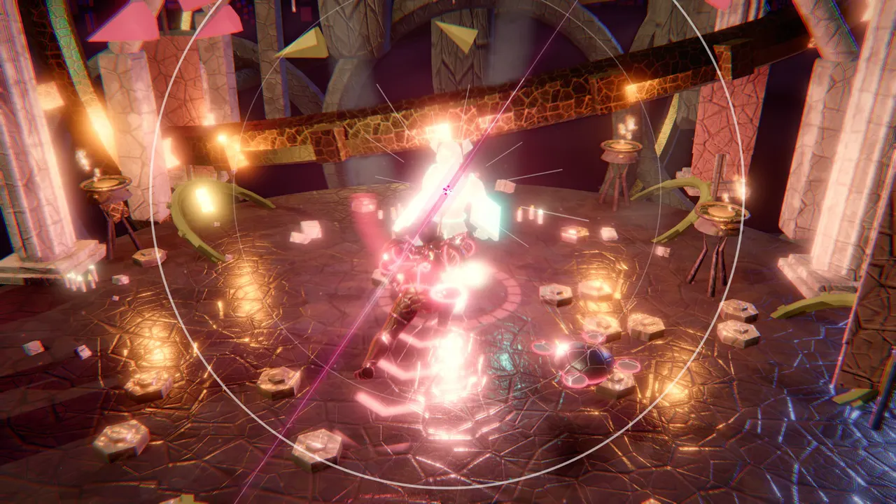 The Demon Lord's slash cutting through the squad