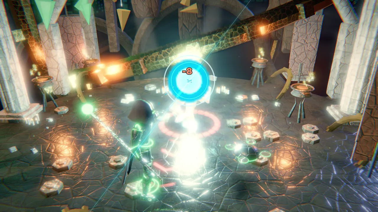 Cyber Lich draining a hero